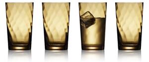 Lyngby Glas Sada sklenic Highball Vienna 40 cl (4 ks) Amber
