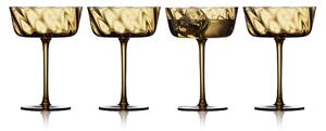 Lyngby Glas Sklenice na sekt Vienna 30 cl (4 ks) Amber