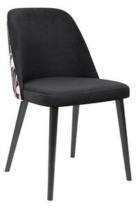 Moderní židle do obývacího pokoje nebo jídelny Aka - Black Red White - BRW