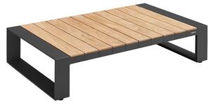 Zahradní konferenční stolek CAMBUSA 135 CM BLACK Exteriér | Zahradní stolky