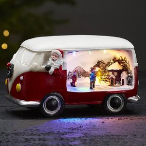 Dekorativní světlo Merryville s LED vánoční bus