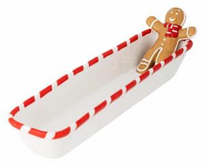 Servírovací mísa Ginnie Gingerbread 36,5 cm Bloomingville