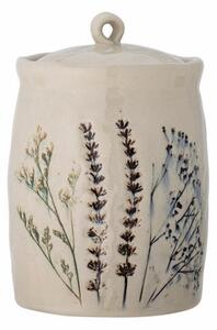Kameninová dóza s víčkem Bea Nature 20,5 cm Bloomingville