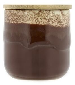 Villa Collection Vonná svíčka Iris 7x7,3 cm Brown/Cream