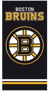 Hokejová bavlněná osuška NHL Boston Bruins - motiv Black - 100% bavlna - 70 x 140 cm - II. jakost