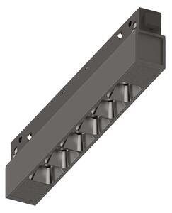 Ideal Lux Lineární svítidlo EGO ACCENT 3000K Barva: Černá, Stmívání, řízení: ON/OFF (bez stmívání), Varianty: 7W, 192mm