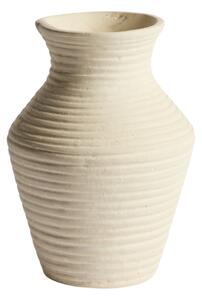 Kave Home Béžová váza Pria 25 cm