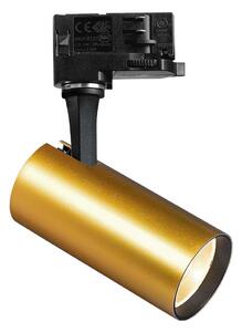 Ideal Lux Nastavitelný kompaktní LED reflektor FOX 25W, CRi 80 Teplota světla: 3000 K, Barva materiálu: Mosaz