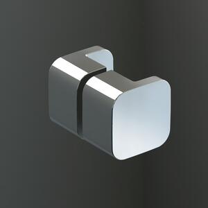 Ravak - Sprchové dveře dvoudílné Brilliant BSD2-80 A levé - chrom, transparentní sklo