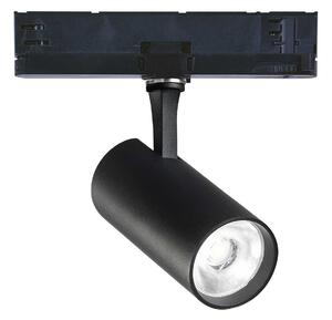 Ideal Lux Nastavitelný kompaktní LED reflektor FOX 15W CRI90 Barva: Černá, Chromatičnost: 3000K, Stmívání: On-Off