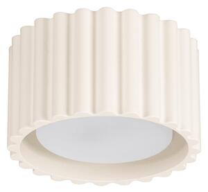 Stropní Lampa SOLLUX LIGHTING, RIBLA, stmívatelné, Béžová, Obývací pokoj, Hliník