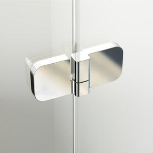 Ravak - Sprchové dveře dvoudílné Brilliant BSD2-80 A pravé - chrom, transparentní sklo