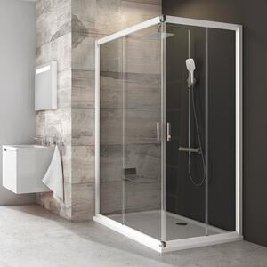 Ravak - Sprchové dveře Blix BLRV2K-90 - bílá, transparentní sklo
