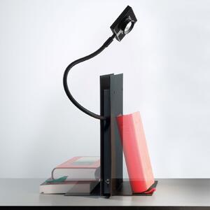 Stolní lampa Ingo Maurer, LED´s Oskar, Černá, Ložnice, Kov, Design
