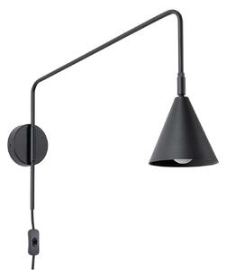 Nástěnná Svítidla SOLLUX LIGHTING, LYS, Černá, Obývací pokoj, Kov, Skandinávský
