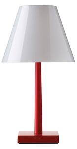 Stolní lampa Rotaliana, Dina+, stmívatelné, Červená, Obývací pokoj, Kov, Design