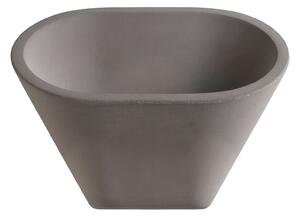 Nástěnná Svítidla Foscarini, Aplomb R7s, stmívatelné, Šedá, Obývací pokoj, Beton, Design