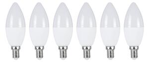 Livarno home LED žárovka, 6 kusů (svíčka E14) (100382053003)