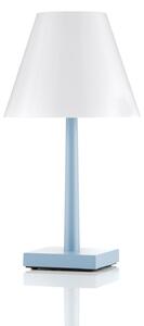 Stolní lampa Rotaliana, Dina+, stmívatelné, Modrá, Obývací pokoj, Kov, Design