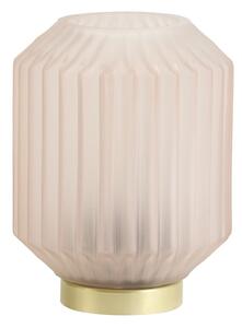 Světle růžová stolní lampa (výška 17 cm) Ivot – Light & Living