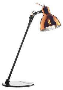 Stolní lampa Rotaliana, Luxy T0 Glam, Černá, Obývací pokoj, Kov, Design