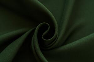 Tmavě zelený závěs OXFORD 140x250 cm Zavěšení: Řasící páska