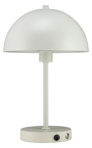 Stolní lampa Dyberg Larsen, Stockholm, stmívatelné, Bílá, Obývací pokoj, Kov, Skandinávský