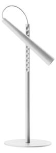 Stolní lampa Foscarini, Magneto, Bílá, Obývací pokoj, Kov, Design
