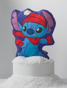 Sinsay - Polštářek s potiskem Lilo & Stitch - námořnická modrá