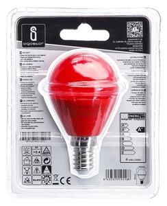 LED Žárovka G45 E14/4W/230V červená - Aigostar