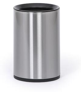 Odpadkový koš 10 l, stříbrný