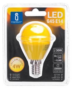 LED Žárovka G45 E14/4W/230V žlutá - Aigostar