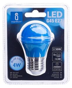 LED Žárovka G45 E27/4W/230V modrá - Aigostar
