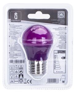 LED Žárovka G45 E27/4W/230V fialová - Aigostar