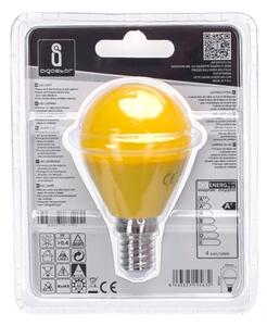LED Žárovka G45 E14/4W/230V žlutá - Aigostar
