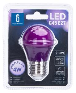 LED Žárovka G45 E27/4W/230V fialová - Aigostar