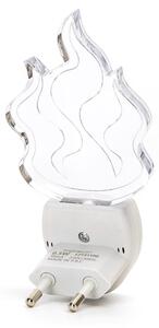 Aigostar - LED RGB Noční světlo se senzorem LED/0,5W/230V plamen