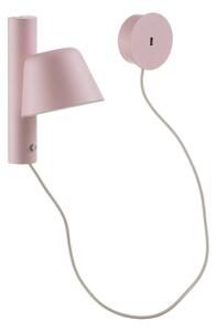 Prandina Bima W1 USB LED nástěnné světlo, růžová
