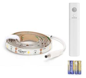 Aigostar - LED Stmívatelný pásek se senzorem 1m LED/2W/4xAAA 3000K IP65