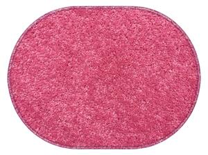 Vopi koberce Kusový koberec Eton růžový ovál - 140x200 cm