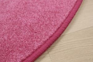 Vopi koberce Kusový koberec Eton růžový ovál - 50x80 cm