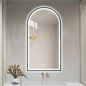 Tutumi Zrcadlo 60x100 cm s vyhříváním a regulovatelným LED osvětlením HOM-06504