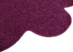 Vopi koberce Kusový koberec Eton fialový květina - 120x120 kytka cm