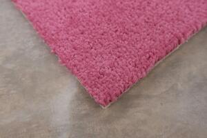 Vopi koberce Metrážový koberec Eton růžový 11 - neúčtujeme odřezky z role! - S obšitím cm
