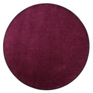 Vopi koberce Kusový koberec Eton fialový 48 kruh - 200x200 (průměr) kruh cm