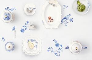 Pip Studio Royal White set 4 porcelánových lžiček, dárkové balení (set 4 porcelánových lžiček)