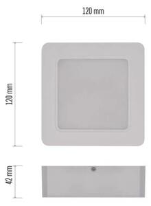 LED Stropní svítidlo LED/9W/230V 12x12 cm bílá