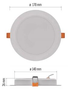LED Podhledové svítidlo LED/18W/230V pr. 17 cm bílá