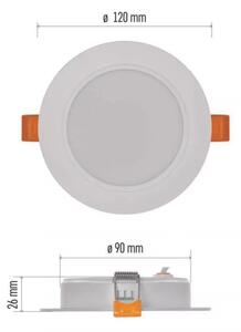 LED Podhledové svítidlo LED/9W/230V pr. 12 cm bílá