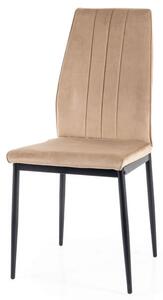 Jídelní židle OTUM béžová/černá
